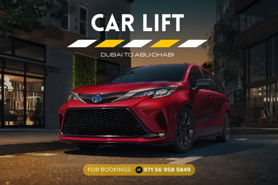 Affordable car lift service from dubai to abu dhabi