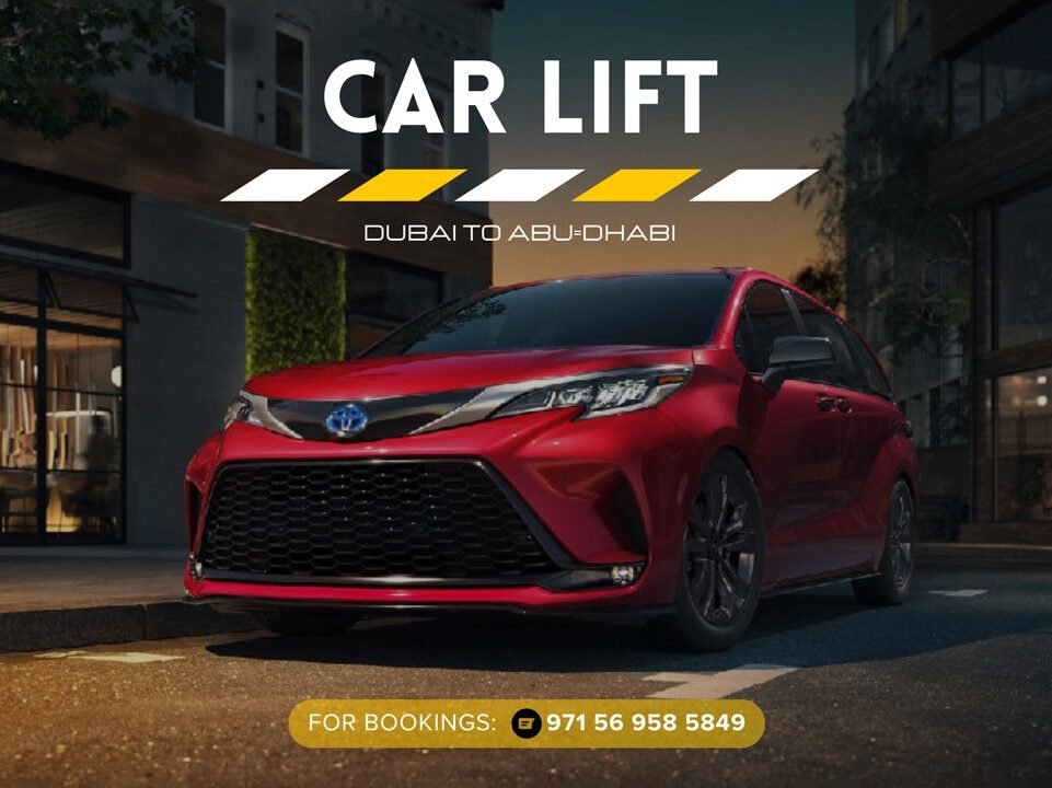 Affordable car lift service from dubai to abu dhabi