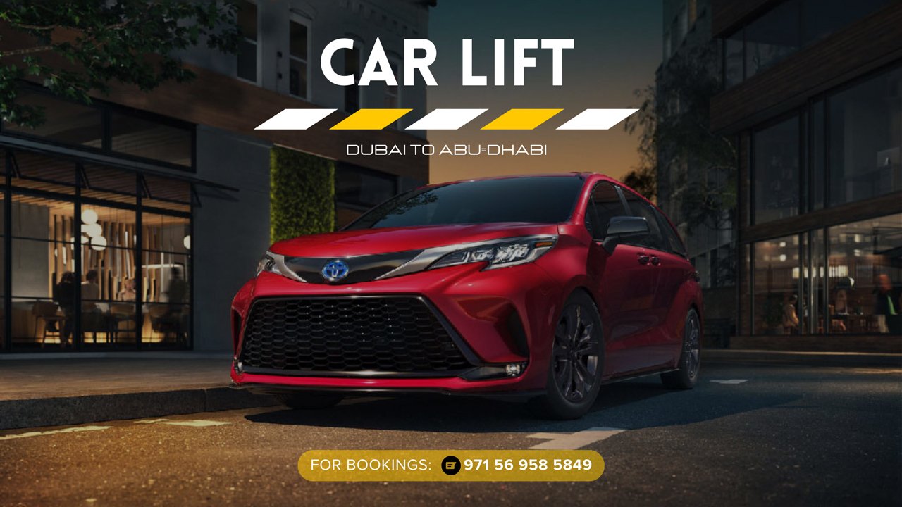 Affordable car lift service from dubai to abu dhabi
