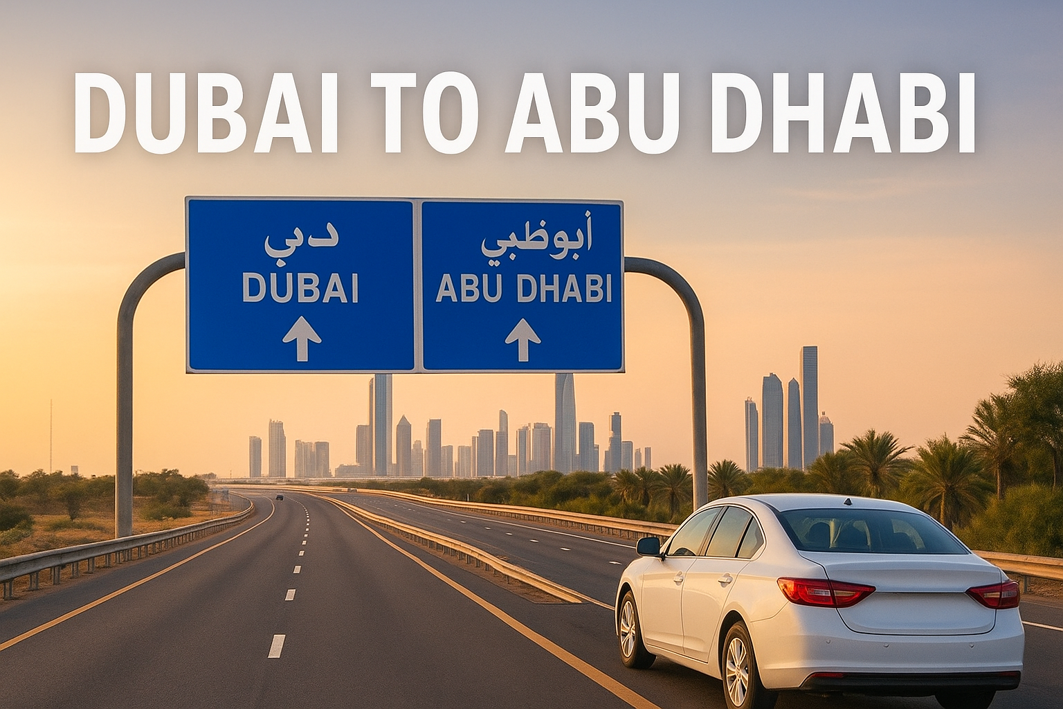 Dubai to Abu Dhabi travel service